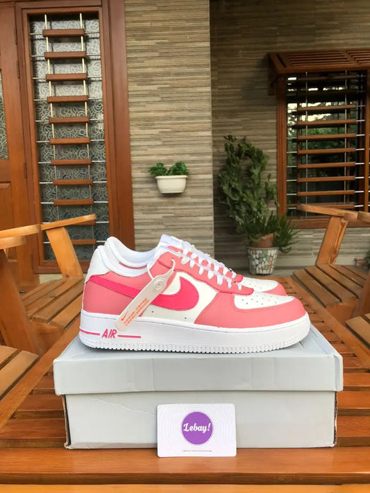 Nike Air Force 1 Customized Lullaby Pink (Grade 8A Excluisvely At Lebay)