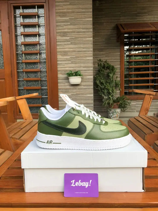 Nike Air Force 1 Customized Military Saga (Grade 8A Excluisvely At Lebay)