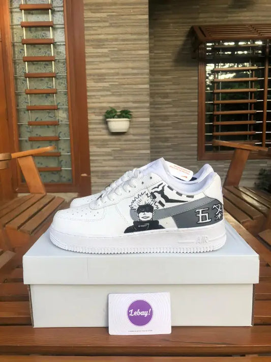 Nike Air Force 1 Customized Jujutsu Kaisen (Grade 8A Exclusively At Lebay)