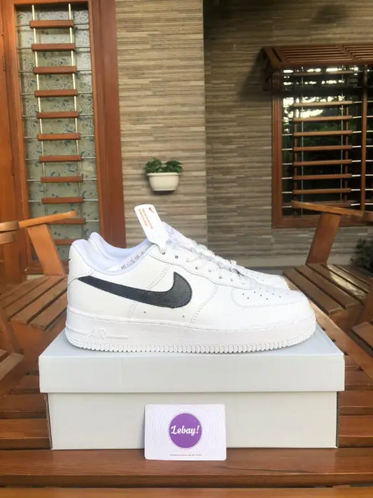 Nike Air Force 1 Customized Black Ticks (Grade 8A Exclusively At Lebay)