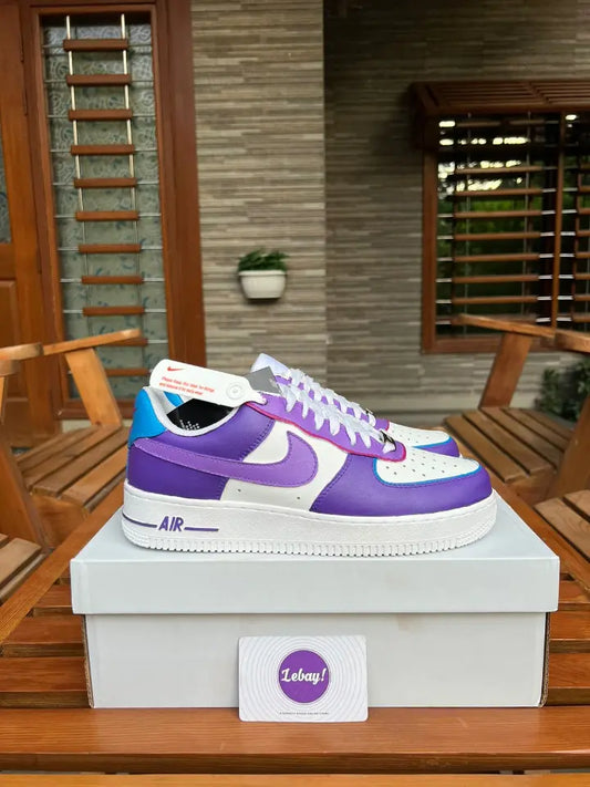 Nike Air Force 1 Customized Purplish Glory (Grade 8A Exclusively At Lebay)