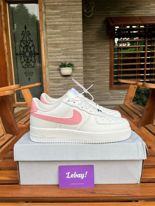 Nike Air Force 1 Customized Pink Swoosh (Grade 8A)