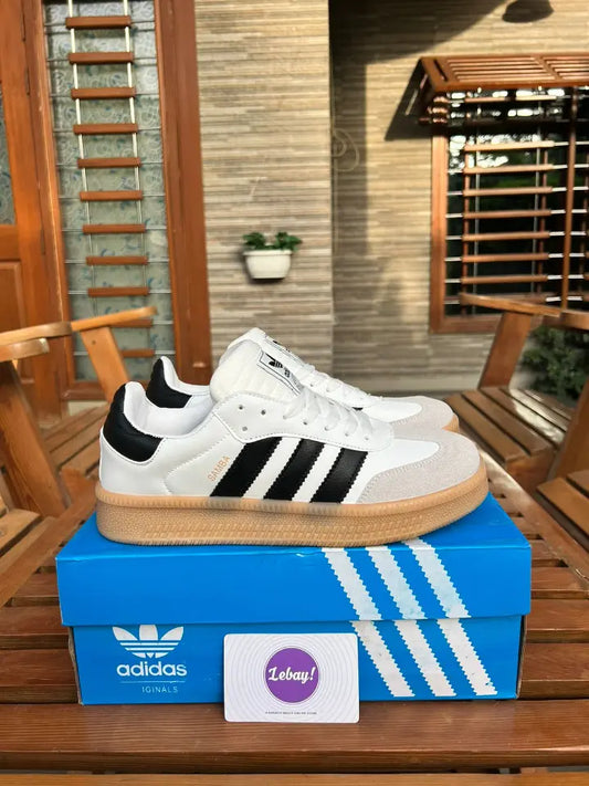 Adidas Samba XLG White Black (Grade 8A)