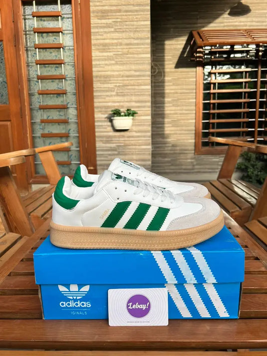 Adidas Samba XLG White Green (Grade 8A)