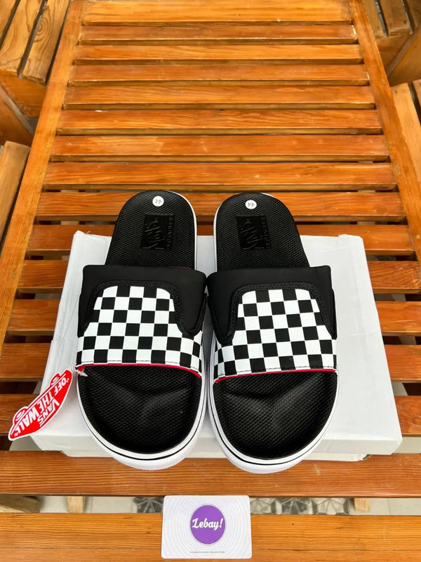 Vans Off The Wall Checkerboard Cloud Foam Slides V3.0 (Grade 8A)
