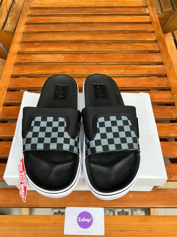 Vans Off The Wall Checkerboard Cloud Foam Slides (Grade 8A)
