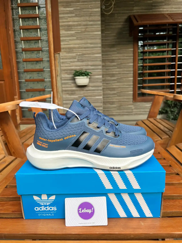 Adidas Water Tepellent Shield Runners (Ocean)
