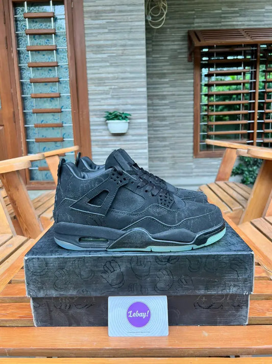 Air Jordan 4 Kaws Suede Black Cat (Grade 8A)