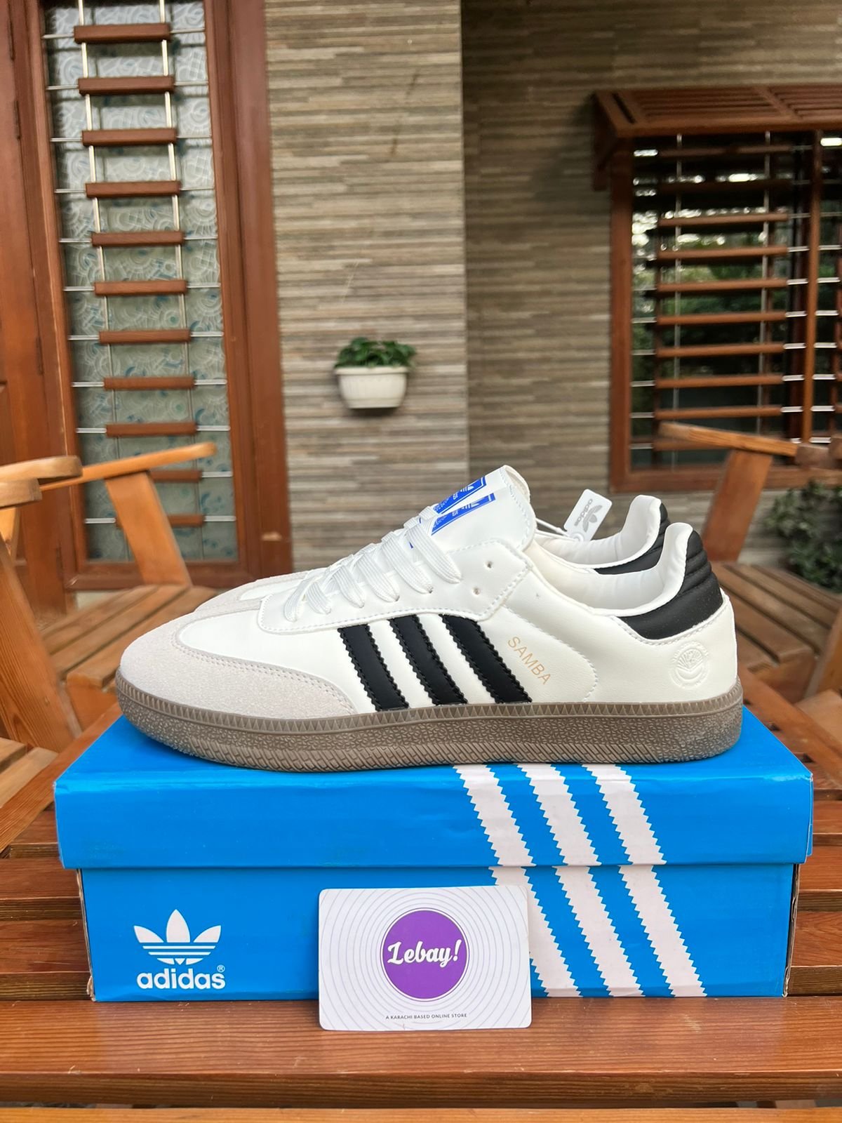 Adidas Samba White Gum (Grade 8A)