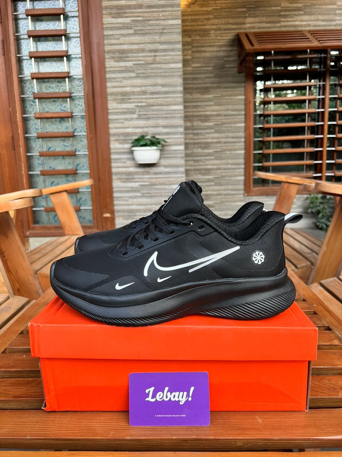 Nike Air Zoom Pegasus Just Do It Triple Black (Grade 7A)