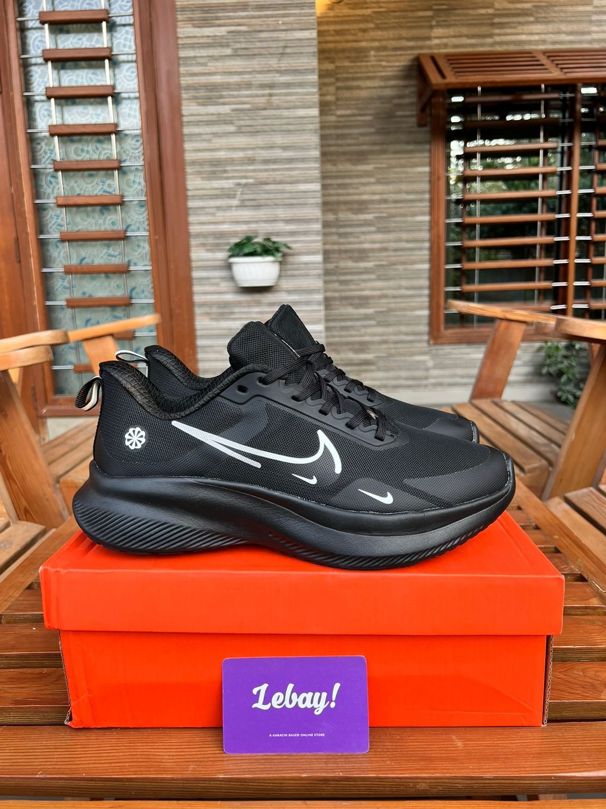 Nike Air Zoom Pegasus Just Do It Triple Black (Grade 7A)